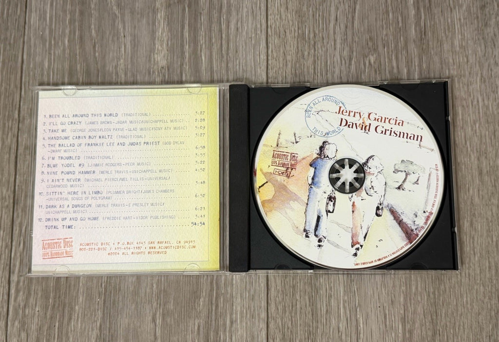 Jerry Garcia & David Grisman - Been All Around This World - HDCD