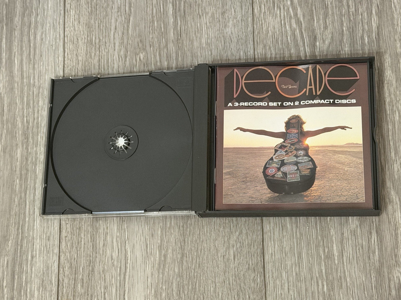 Neil Young Decade 2 CD Set 2257-2 Reprise Classic Rock 1977