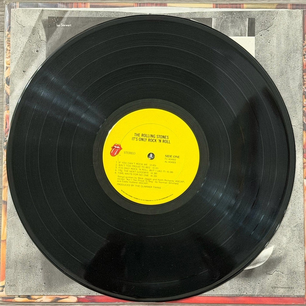 ROLLING STONES IT'S ONLY ROCK n ROLL 12" RECORD ALBUM VINYL LP FC-40493 1974 VG+