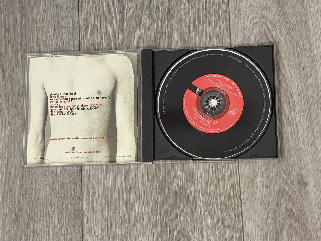 John Mellencamp-Dance Naked (CD, 1994) VG