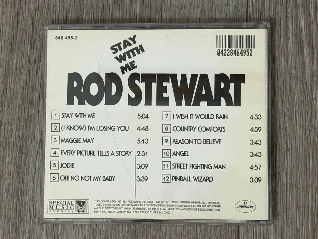 Rod Stewart Stay With Me 1992 Special Music Audio CD