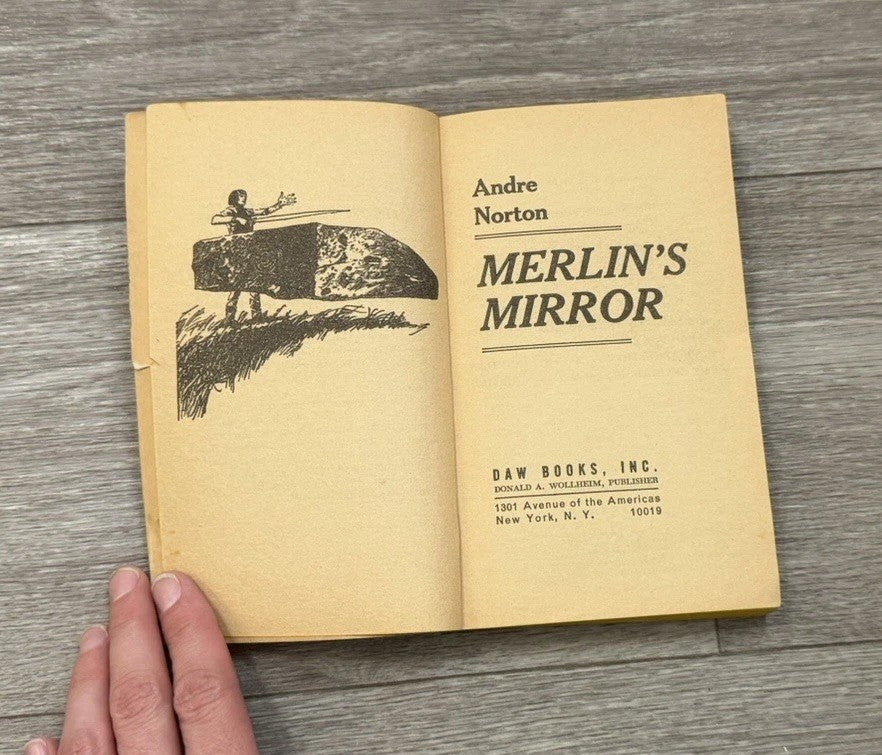 Merlin's Mirror~ Andre Norton ~ 1975 Softcover