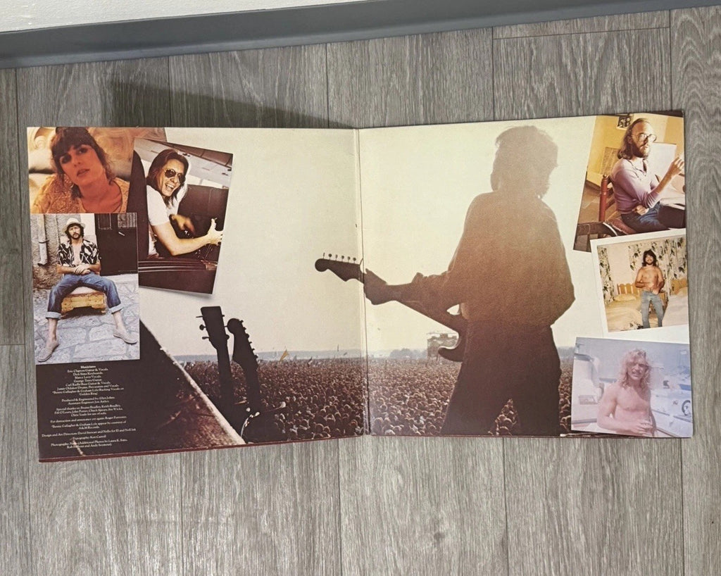 ERIC CLAPTON Backless Rare RSO Press LP Record Vinyl embossed gatefold 1978