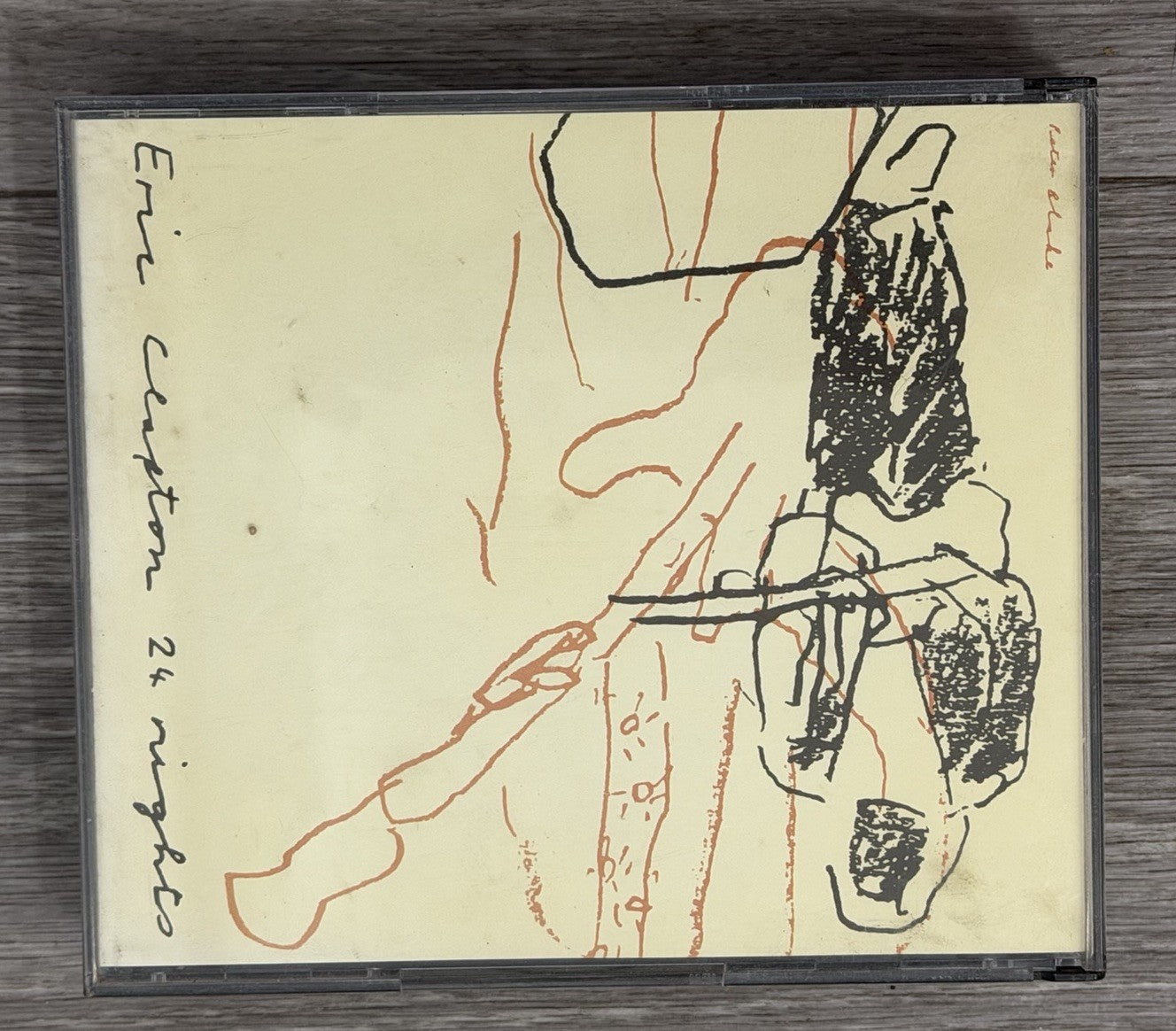 VINTAGE 24 Nights by Eric Clapton CD 1991 Recorded Live At The Royal Albert Hall