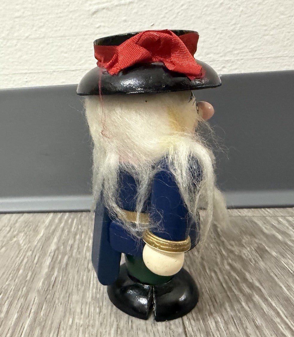 Wooden Nutcracker Soldier 5 Inch Tall Wood Christmas Holiday Decoration