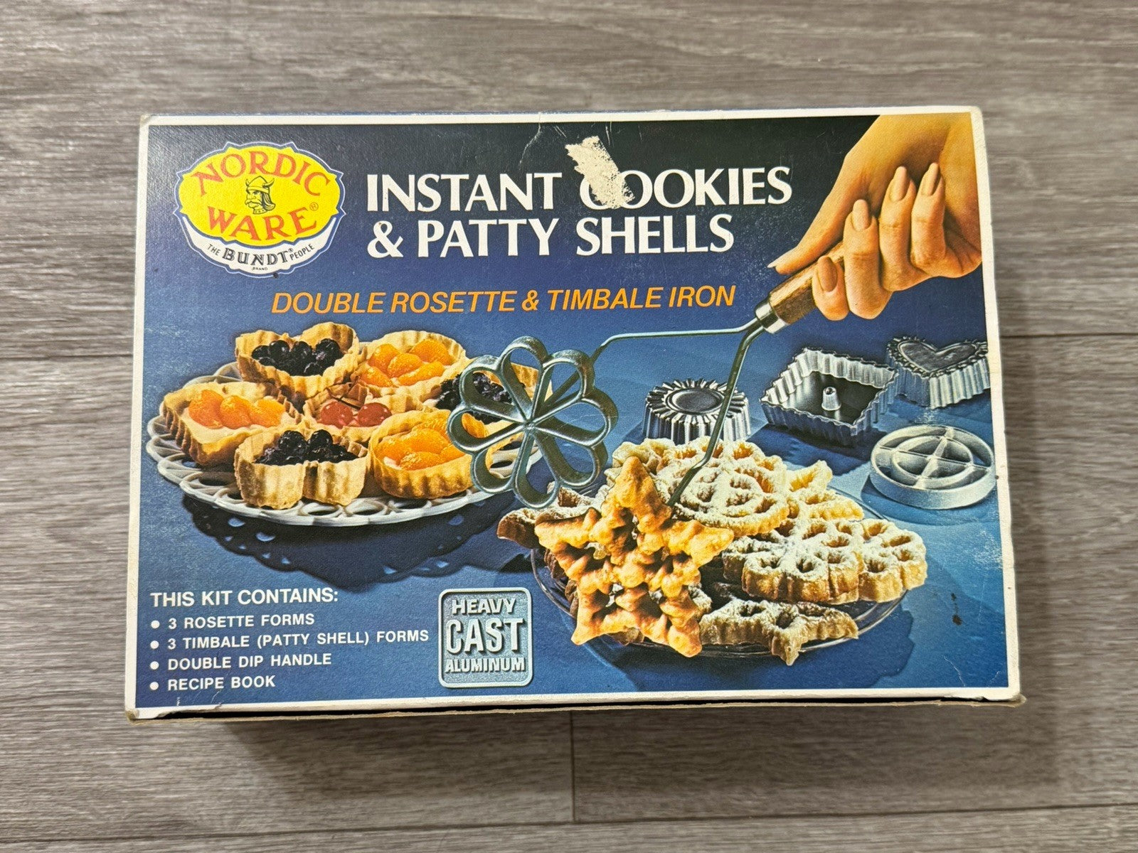 Vintage Nordic Ware Instant Cookies & Patty Shells / New Sealed