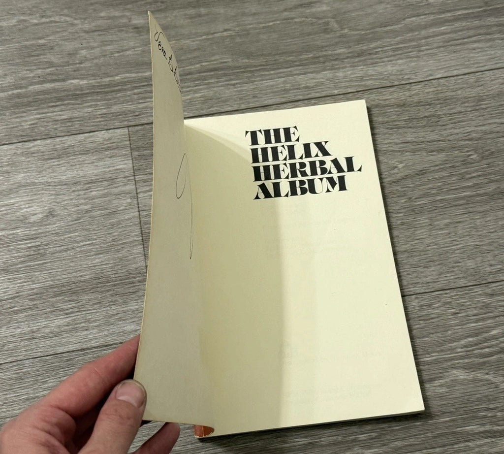 VTG The Helix Herbal Album Secrets Revealed (1978 PB) Gardening/Recipes/Prepping