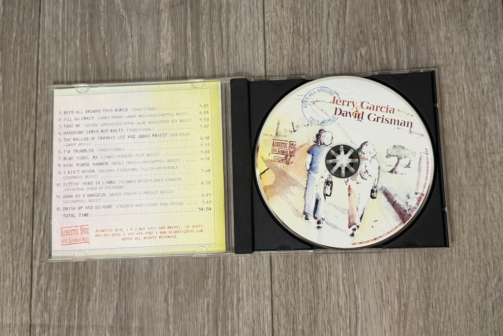 Jerry Garcia & David Grisman - Been All Around This World - HDCD