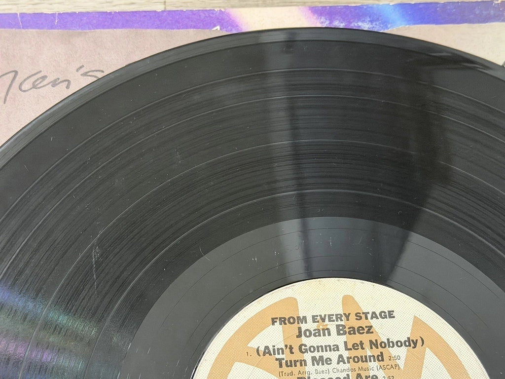 Joan Baez| From Every Stage| 1st Press| Vinyl 2XLP 1976 A&M SP-3704 VG+/G+| Folk