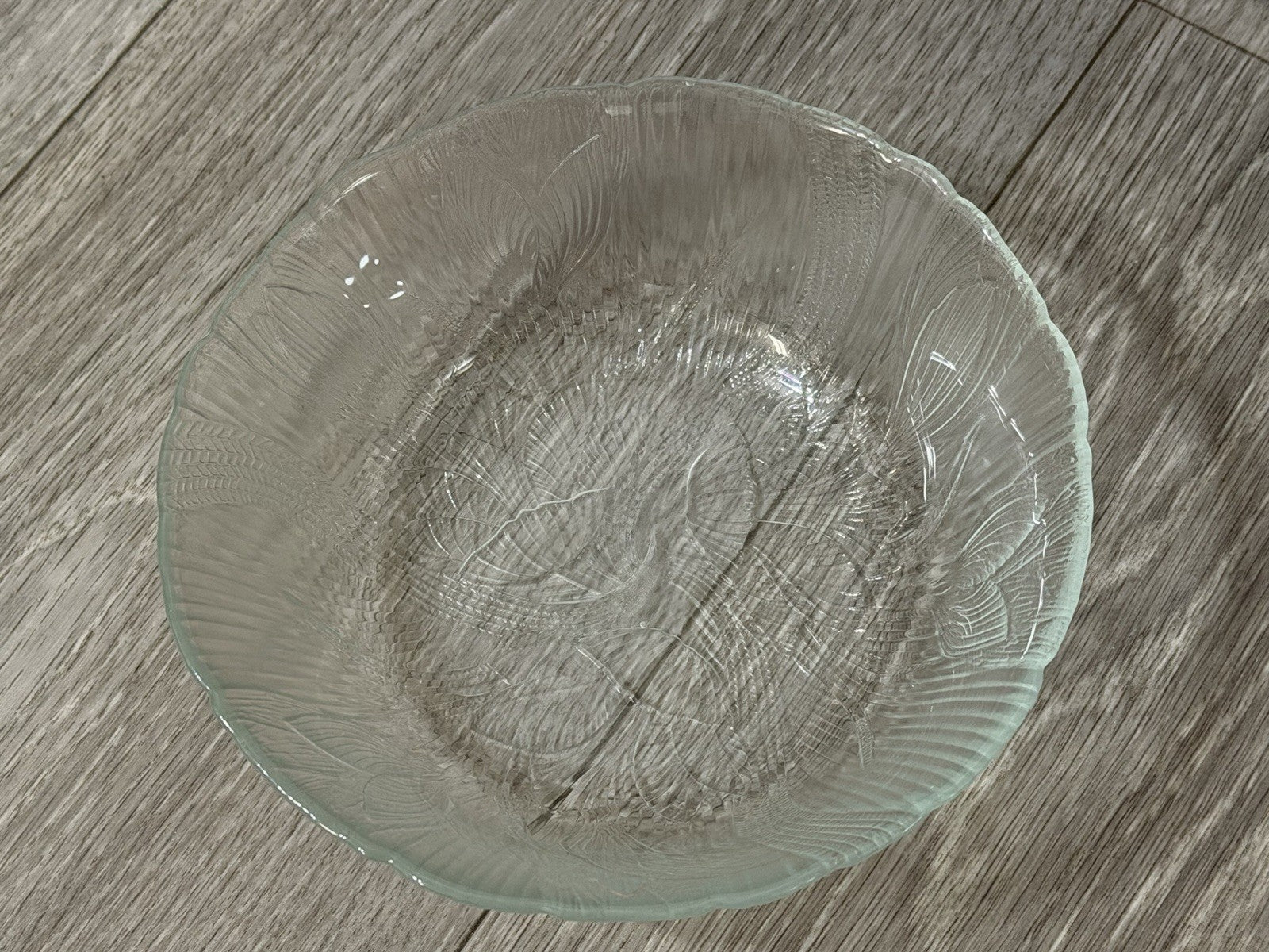 Vintage ONE Arcoroc Glass Canterbury Crocus 6.25" Cereal/Salad Bowl REPLACEMENT