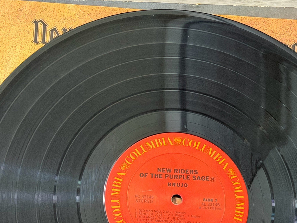 New Riders Of The Purple Sage Brujo LP 1974 Columbia Inner Sleeve You Angel You