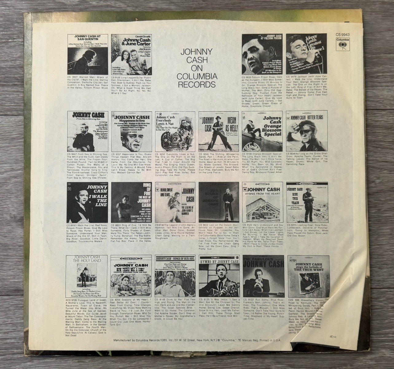 Johnny Cash – The World Of Johnny Cash Deluxe 2-Record Set GP 29