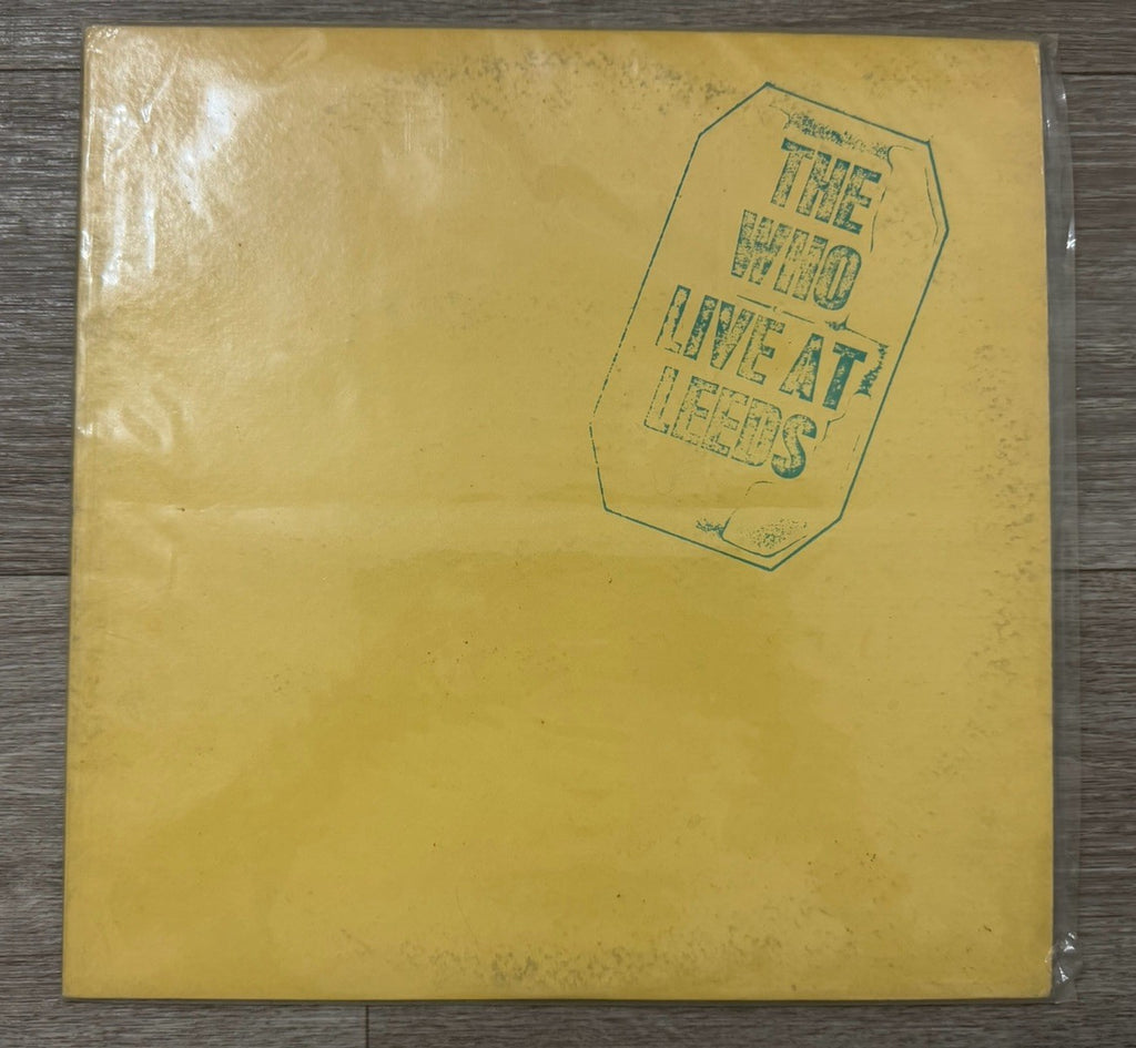 THE WHO - Live At Leeds (MCA) - 12" Vinyl Record LP No Insert