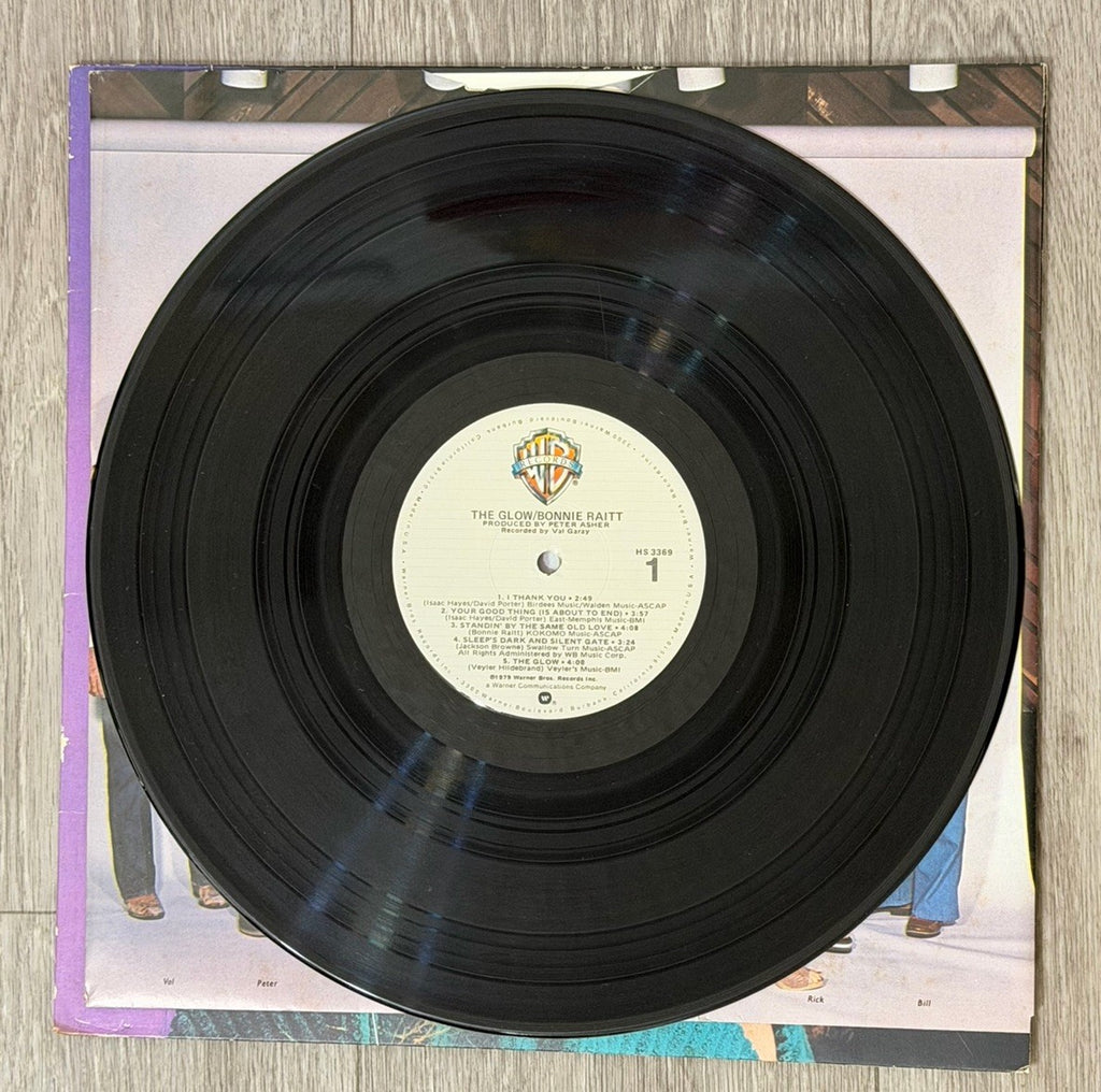 Bonnie Raitt The Glow HS-3369, Vintage Vinyl, VG / G+