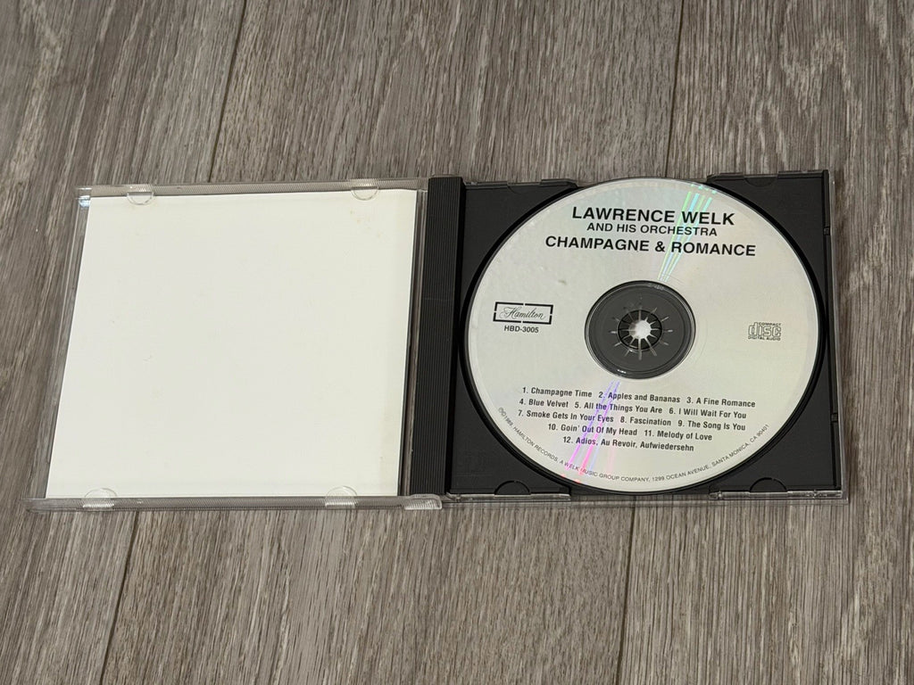 Lawrence Welk & His Orchestra Champagne & Romance CD Hamilton 1989 Vintage