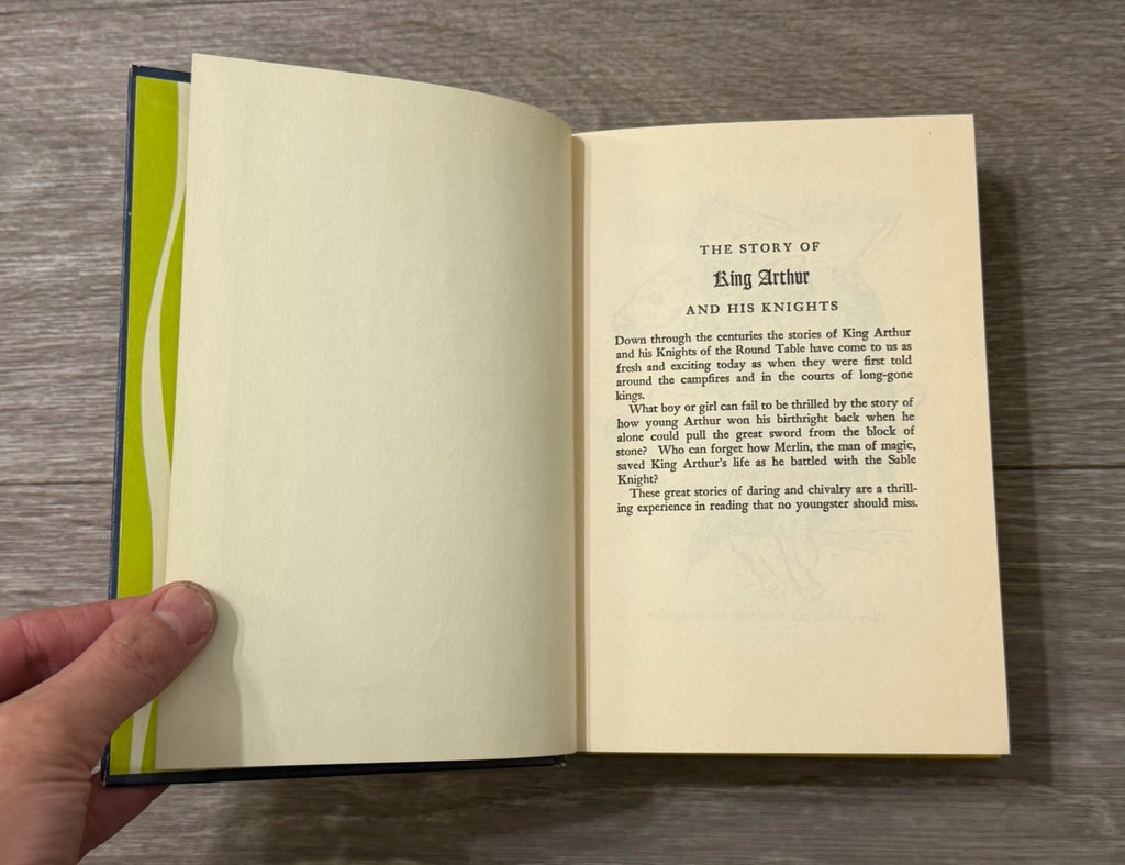 1965 Companion Library Adventures Of Pinocchio And The Story Of King Arthur &...