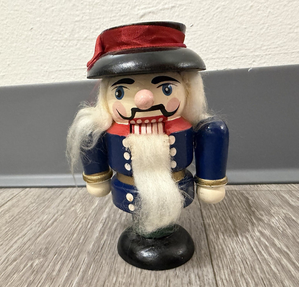 Wooden Nutcracker Soldier 5 Inch Tall Wood Christmas Holiday Decoration