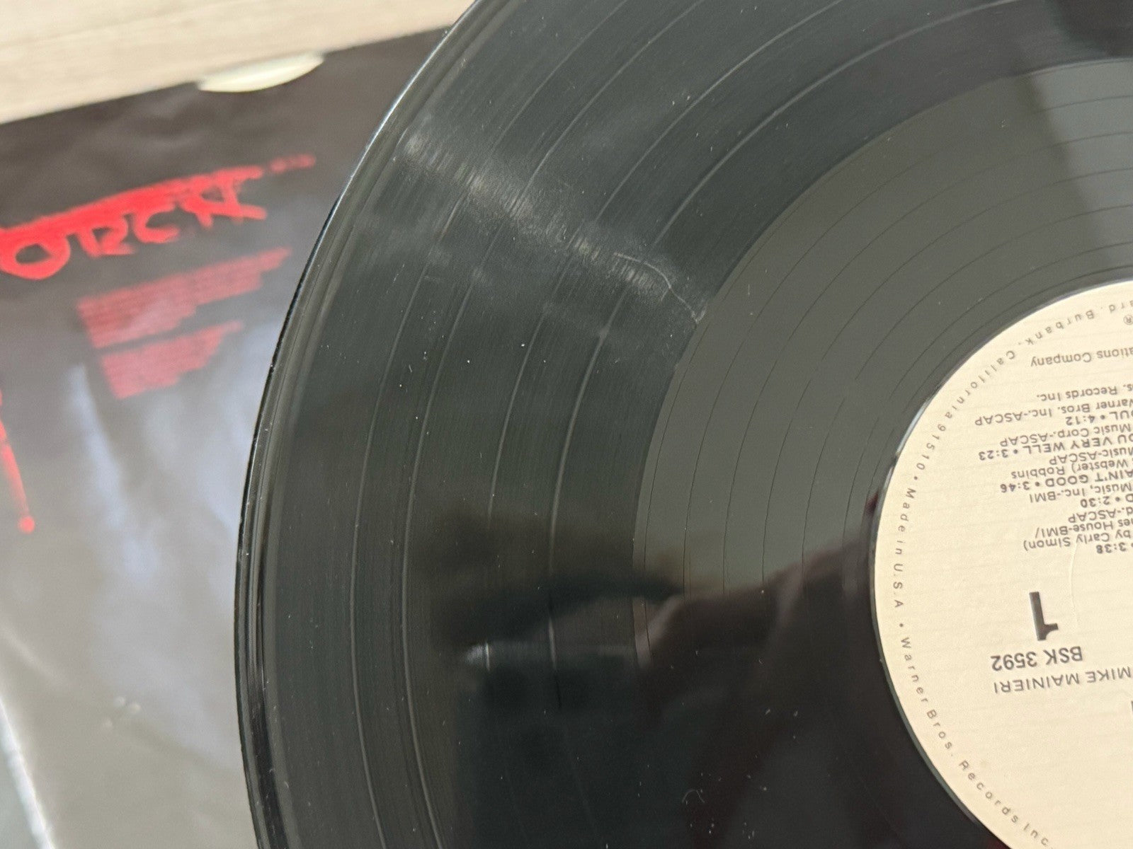 Carly Simon - Torch, Vinyl LP, First Pressing, 1981, Warner Bros., BSK3592