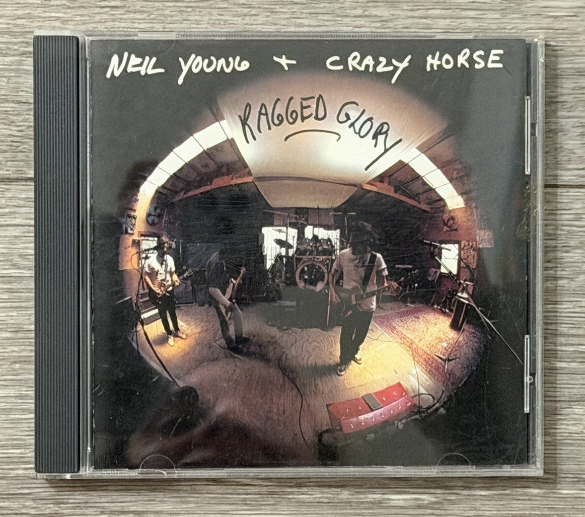 Neil Young Crazy Horse CD Ragged Glory 1990 Album Rock Classic Reprise Music