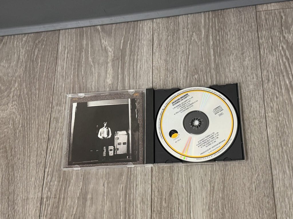 Runnin on Empty by Jackson Browne CD VG+ 6E 113-2