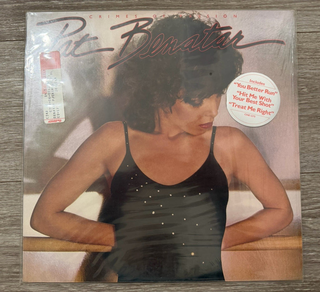Pat Benatar Crimes of Passion Vinyl LP 1980 Record Album VG