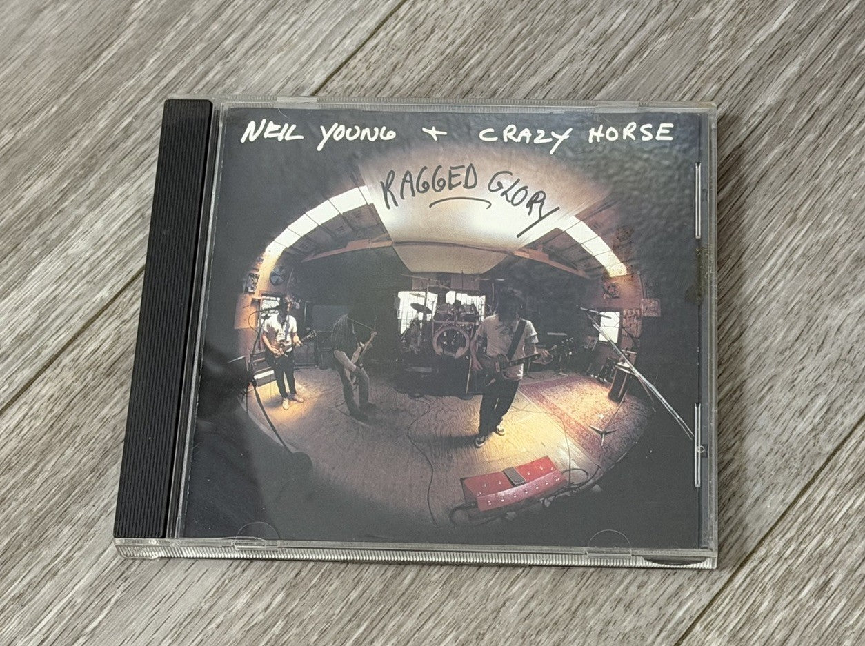 Neil Young Crazy Horse CD Ragged Glory 1990 Album Rock Classic Reprise Music
