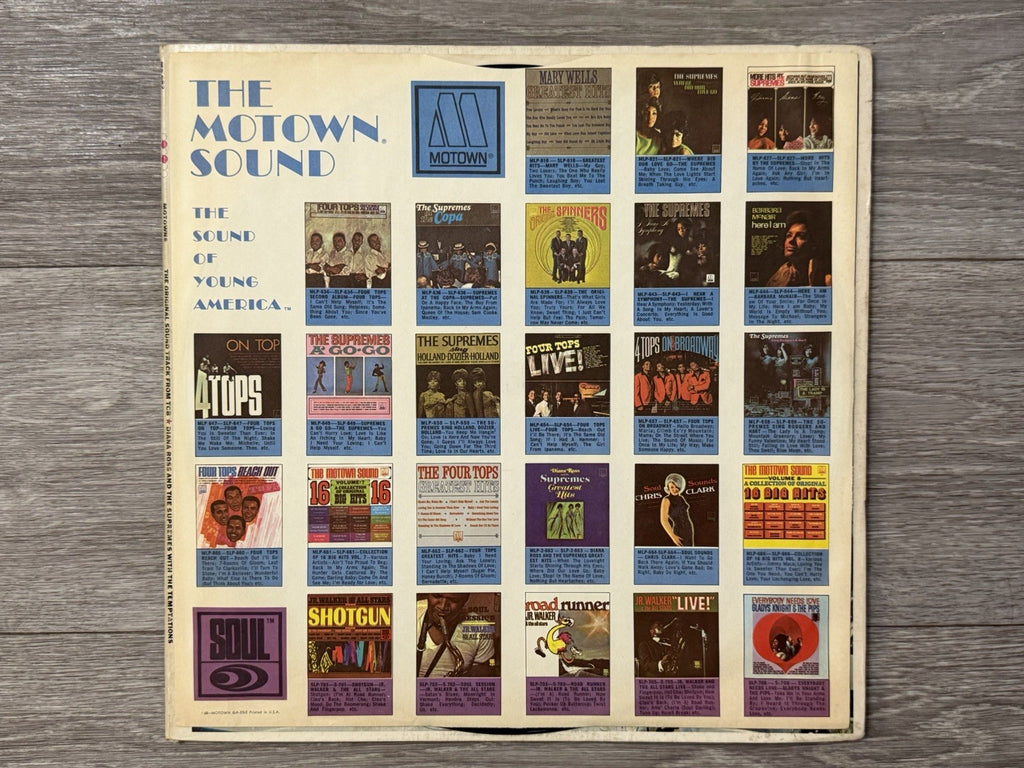 The original sound track from TCB Motown - Diana Ross & The Temptations VG/VG