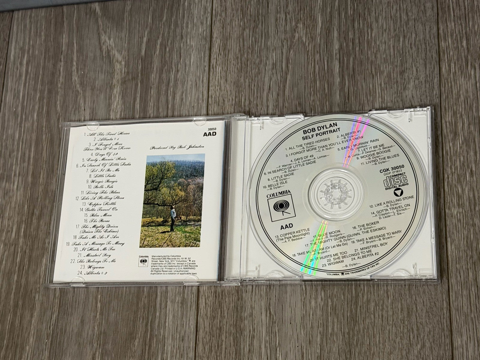 Bob Dylan, Self-Portrait, Audio CD
