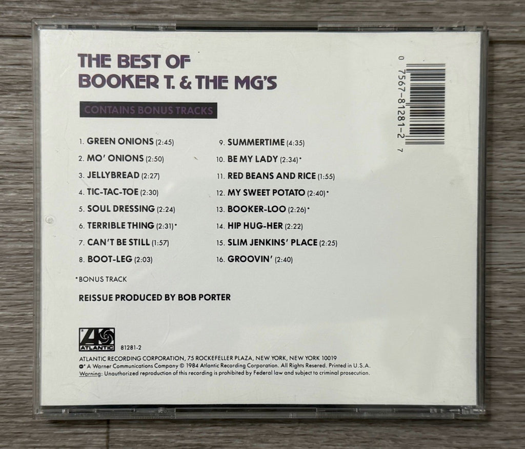 Booker T & The MG's The Best of CD