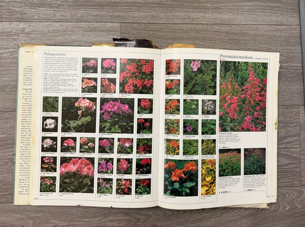 American Horticultural Society Encyclopedia 1989 Hardcover Dust Jacket Vintage