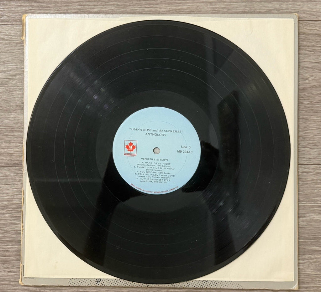 DIANA ROSS AND THE SUPREMES - Anthology (Motown M9 794A3 1974) 3 LP set vinyl