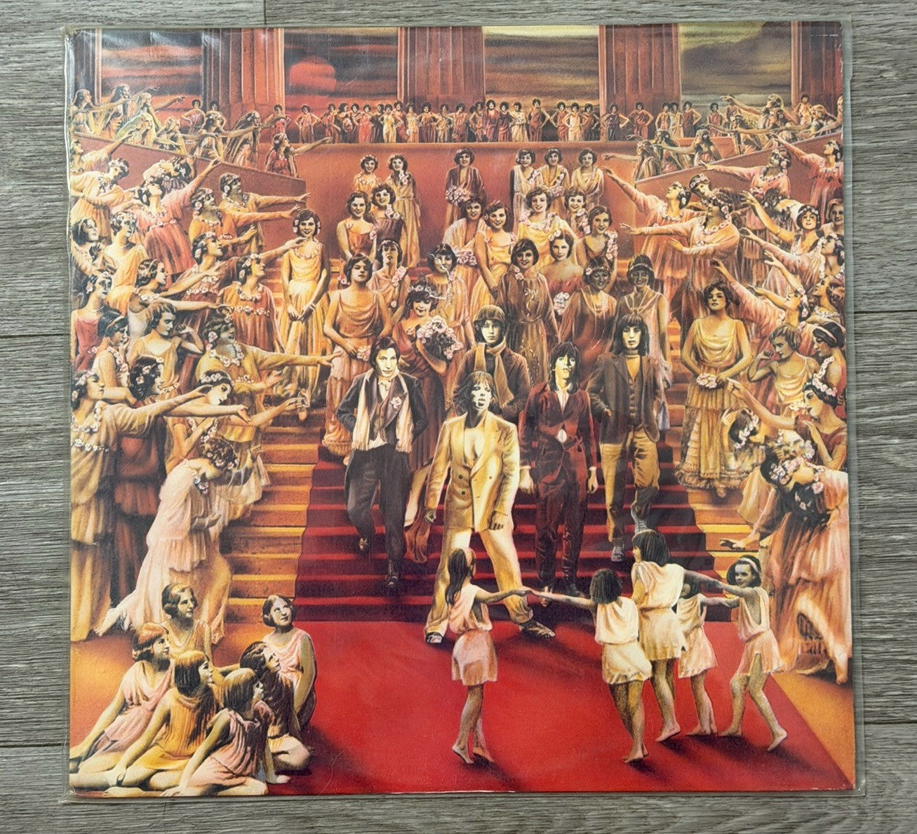 ROLLING STONES IT'S ONLY ROCK n ROLL 12" RECORD ALBUM VINYL LP FC-40493 1974 VG+