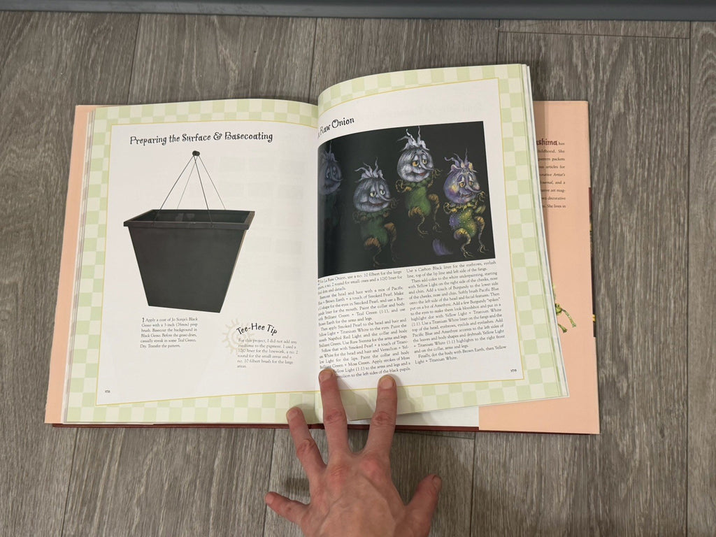 Painting a World of Enchantment Hardcover Instructional Book by Bobbie Takashima