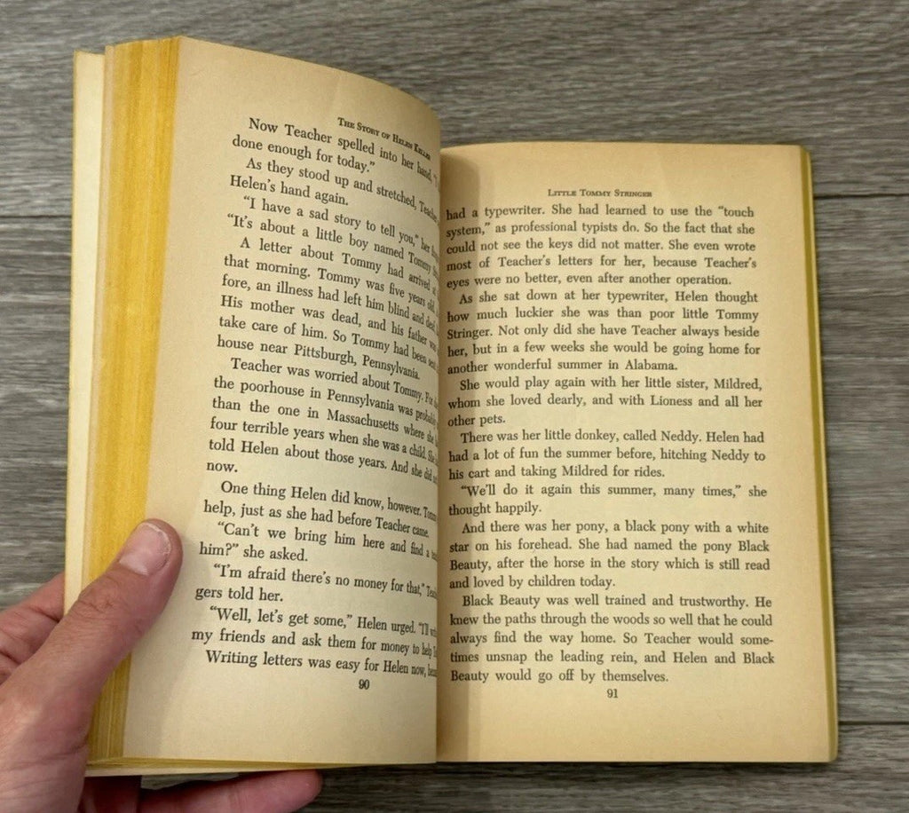 Vtg 1962 The Story of Helen Keller by Lorena A. Hickok Scholastic Paperback