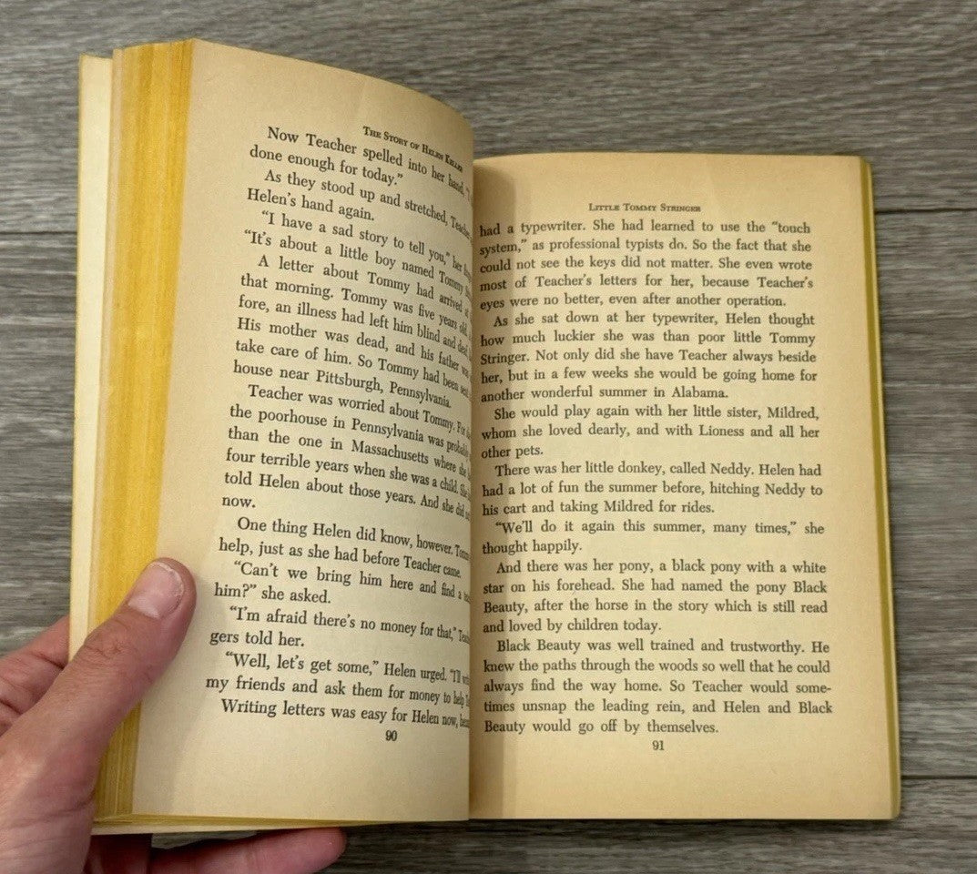 Vtg 1962 The Story of Helen Keller by Lorena A. Hickok Scholastic Paperback