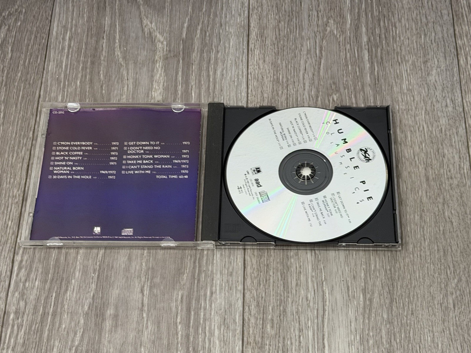 Humble Pie CD Classics Volume 14 CD 2512 1987