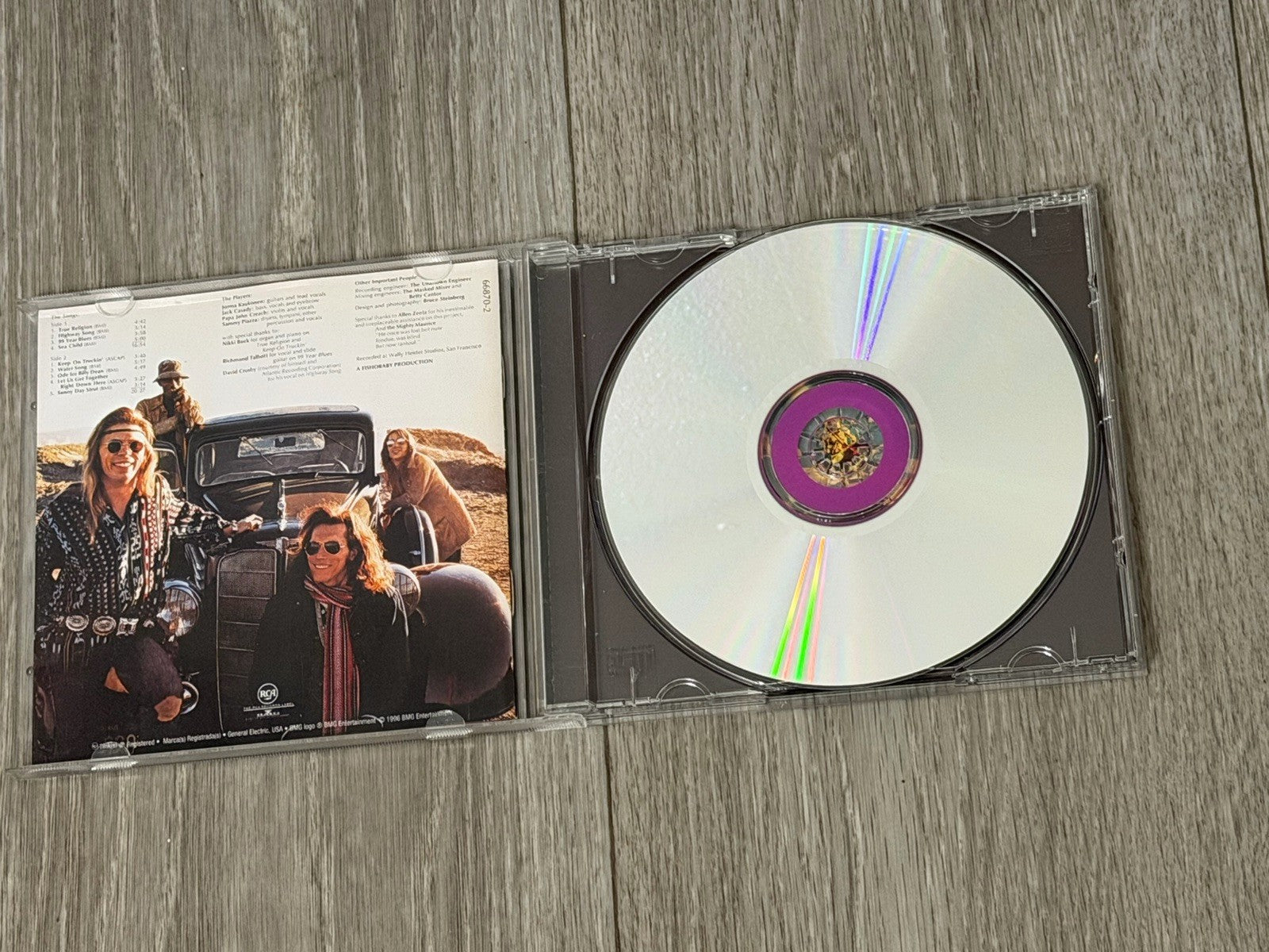 Hot Tuna Burgers CD