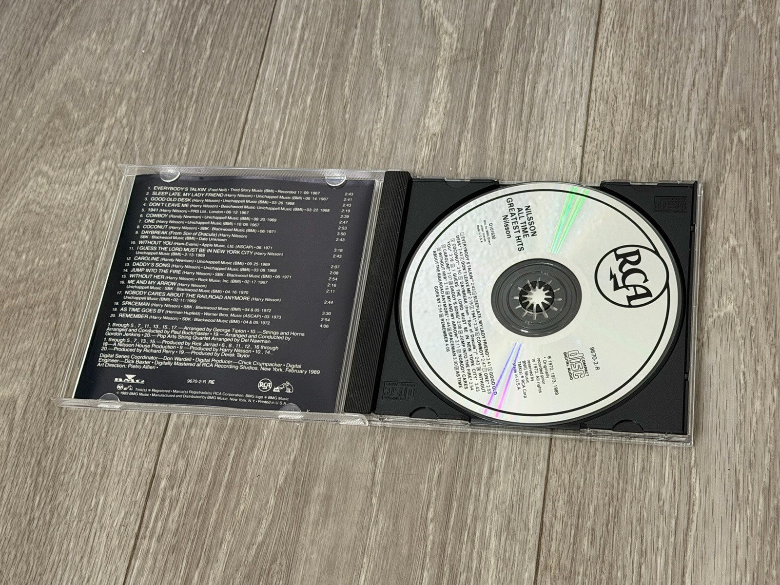 HARRY NILSSON All Time Greatest Hits 1989 CD
