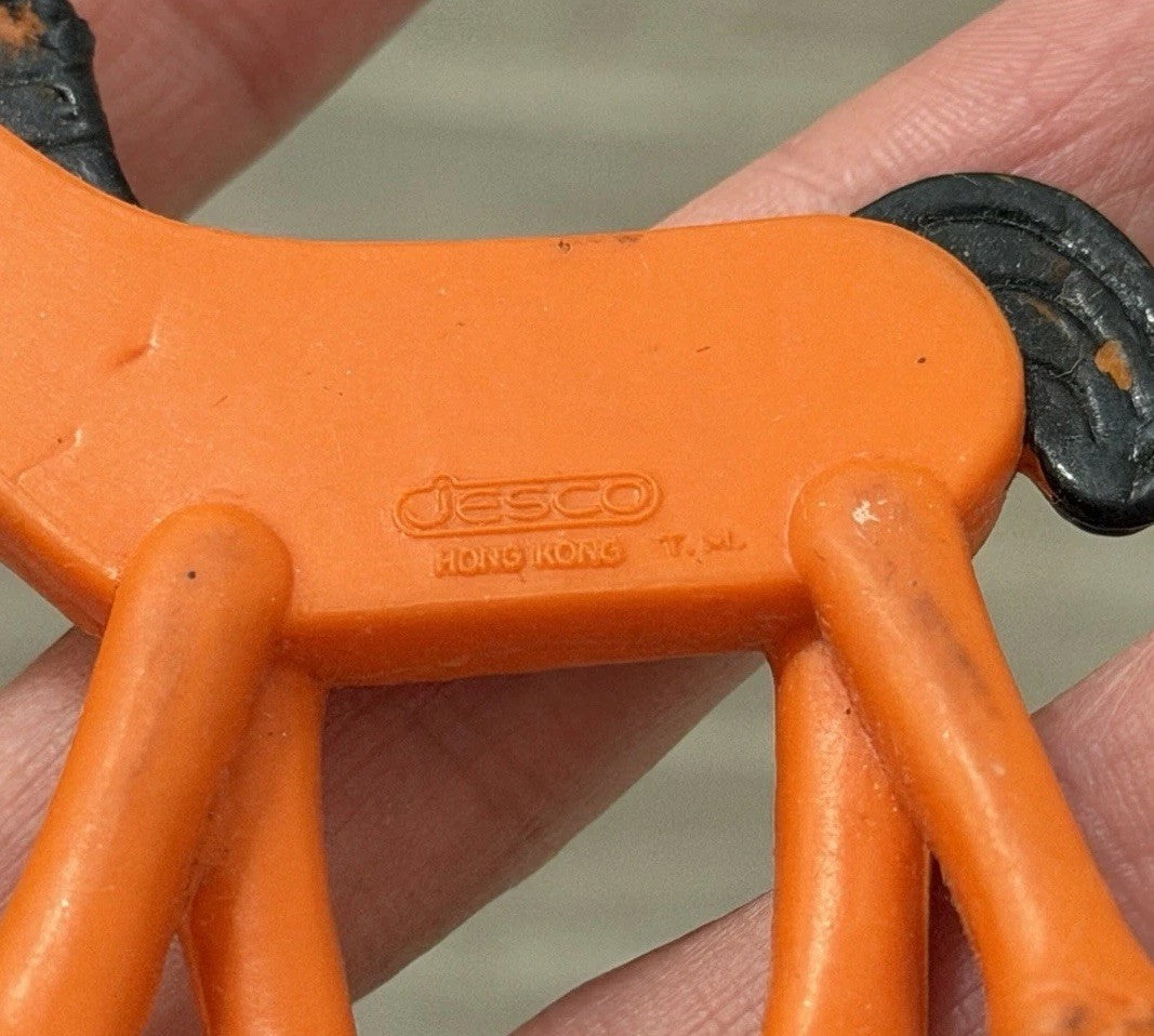 Vintage Prema Toys Gumby POKEY Orange Horse 2.5” Long Super-Flex Figure