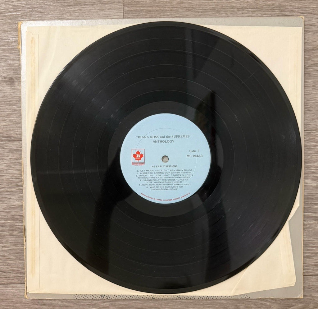 DIANA ROSS AND THE SUPREMES - Anthology (Motown M9 794A3 1974) 3 LP set vinyl