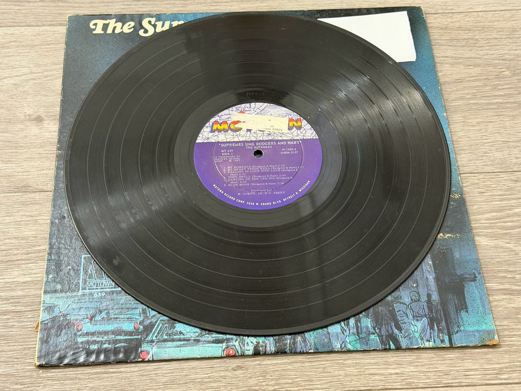 The Supremes Sing Rodgers & Hart.  Motown MT 659 LP Vinyl  1967 VG+