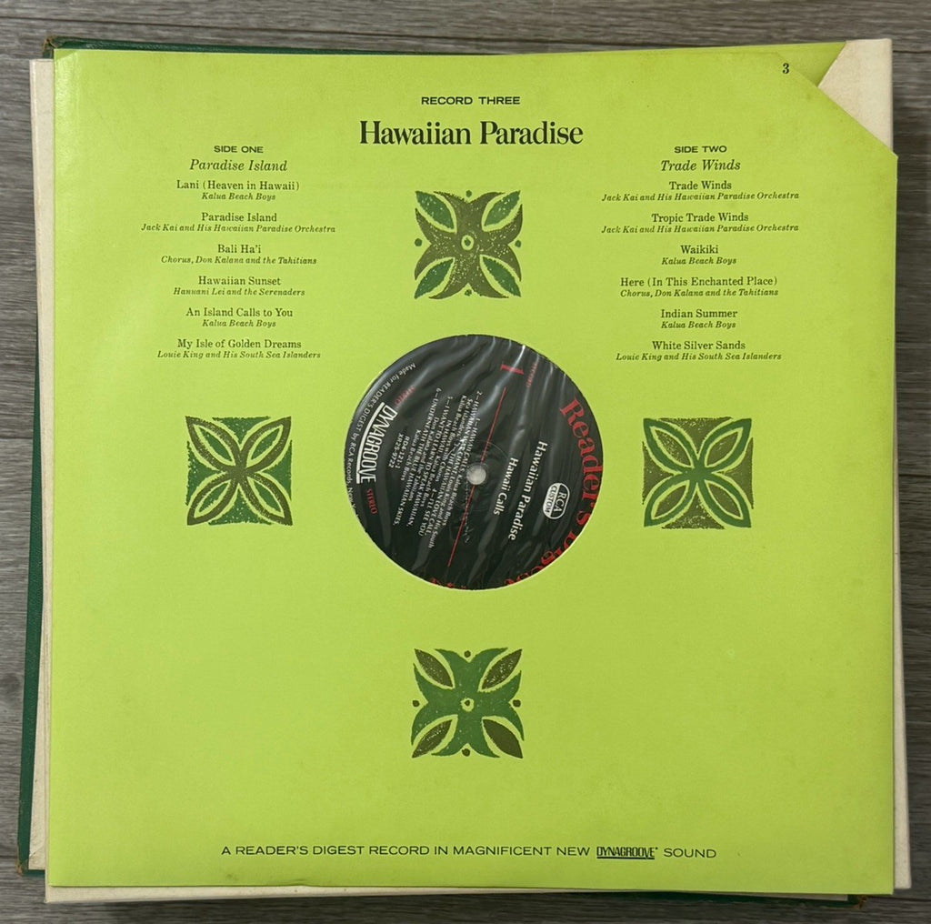 Hawaiian Paradise: Delightful Music Of The Islands Vinyl, 5 LP, 1970 Box Set