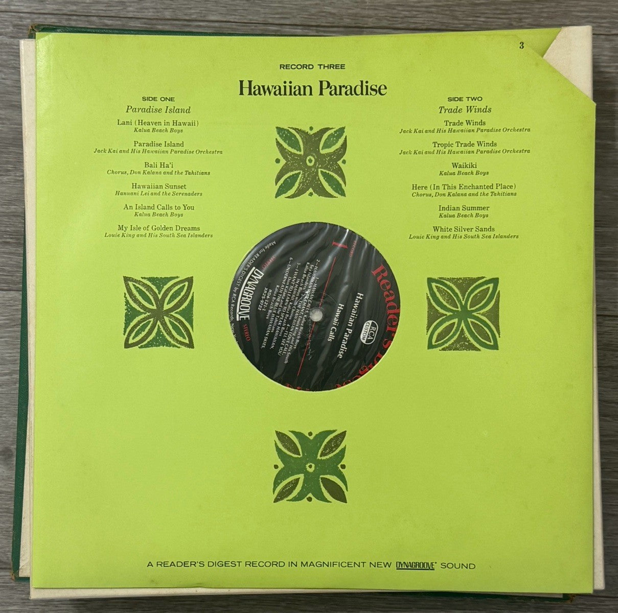 Hawaiian Paradise: Delightful Music Of The Islands Vinyl, 5 LP, 1970 Box Set