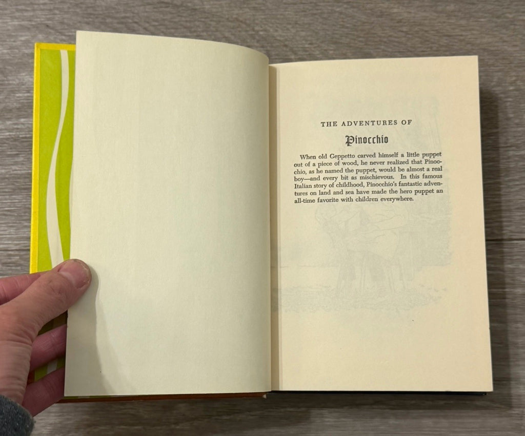 1965 Companion Library Adventures Of Pinocchio And The Story Of King Arthur &...