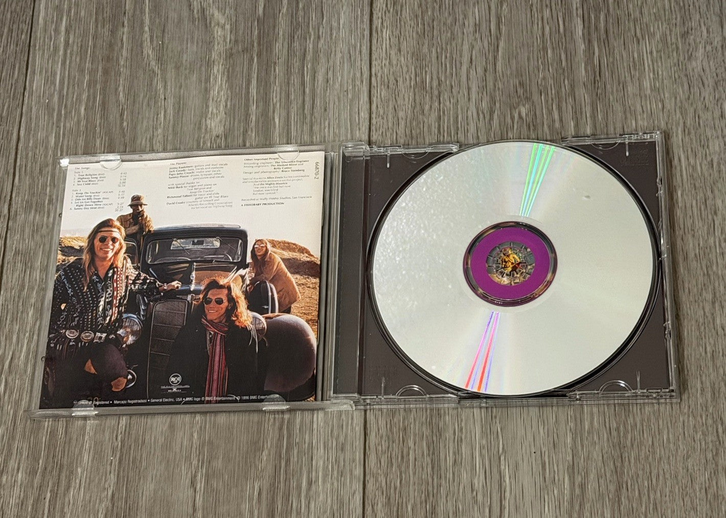 Hot Tuna Burgers CD