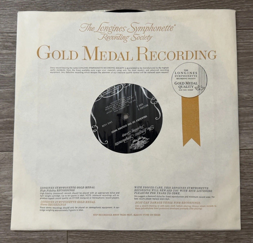 Treasury of the Golden West - Longines Multi-LP Box 6 Record Set - VG+