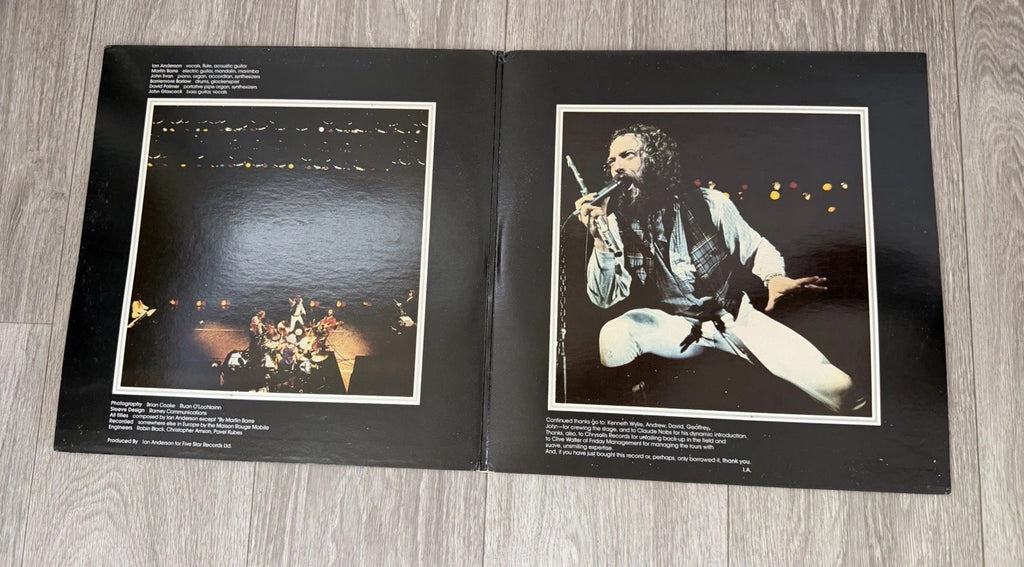Jethro Tull Live - Bursting Out 2x LP Vinyl OG Chrysalis CH2-1201 US 1978