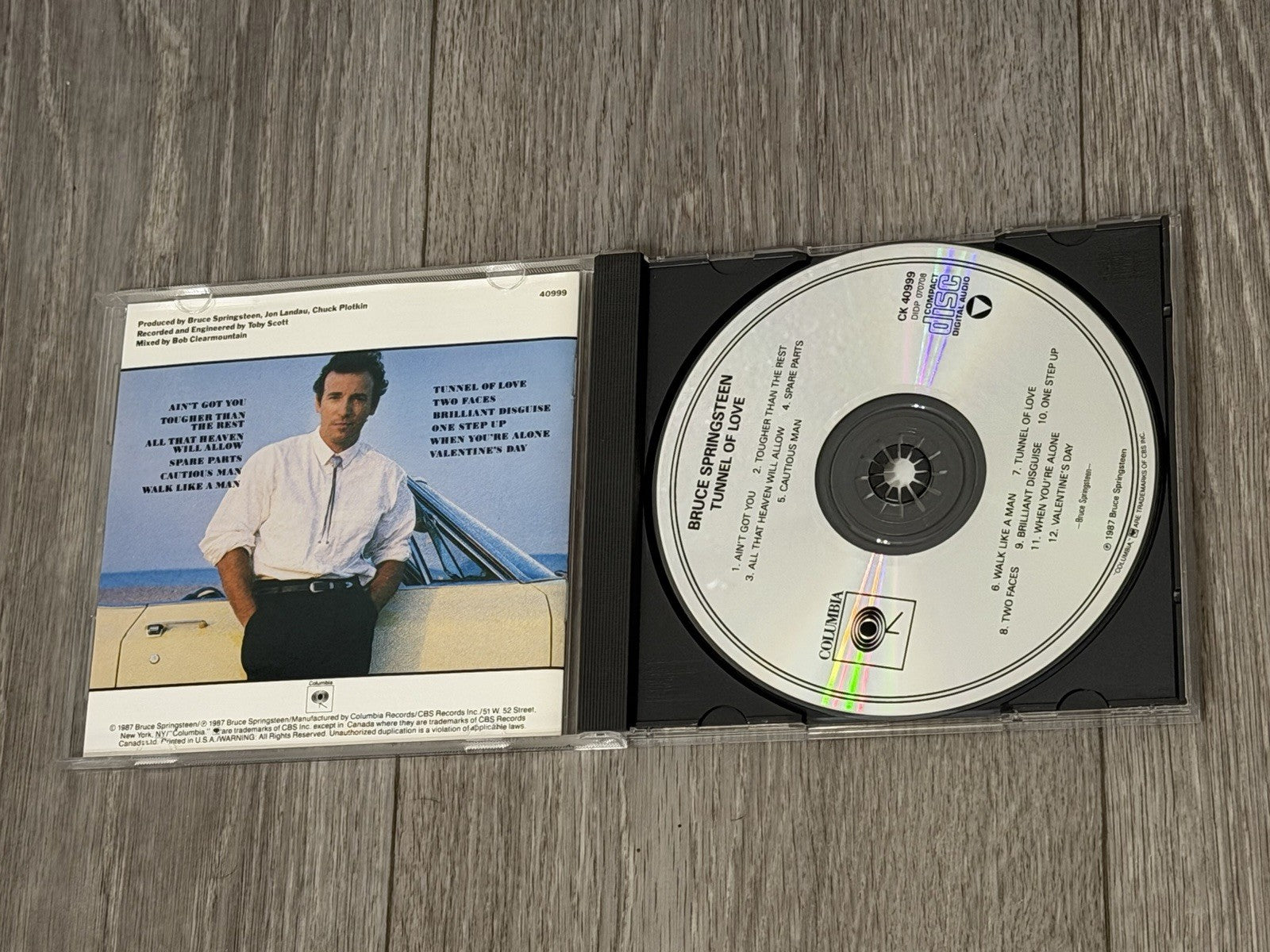 Tunnel of Love by Springsteen, Bruce (CD, 1987)