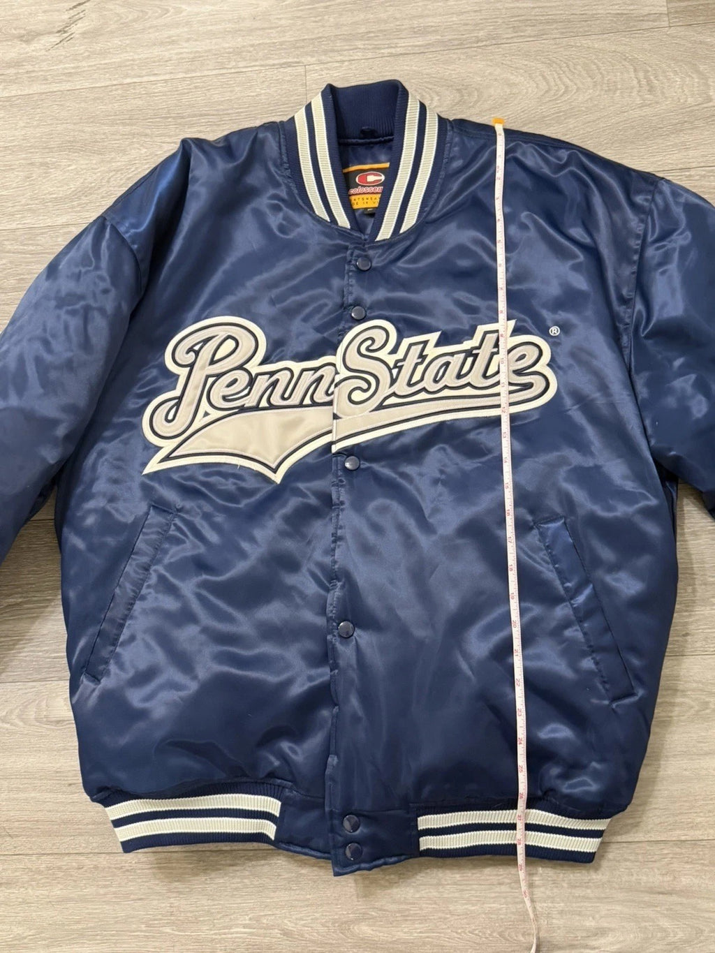 Penn State Varsity  Bomber Jacket Colosseum Made In Korea Vintage XL
