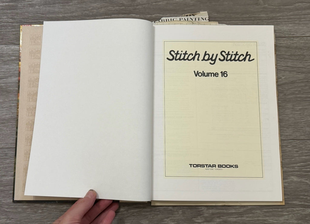 Stitch by Stitch Volume 16 Home Sewing Crochet Knitting Needlecraft Book
